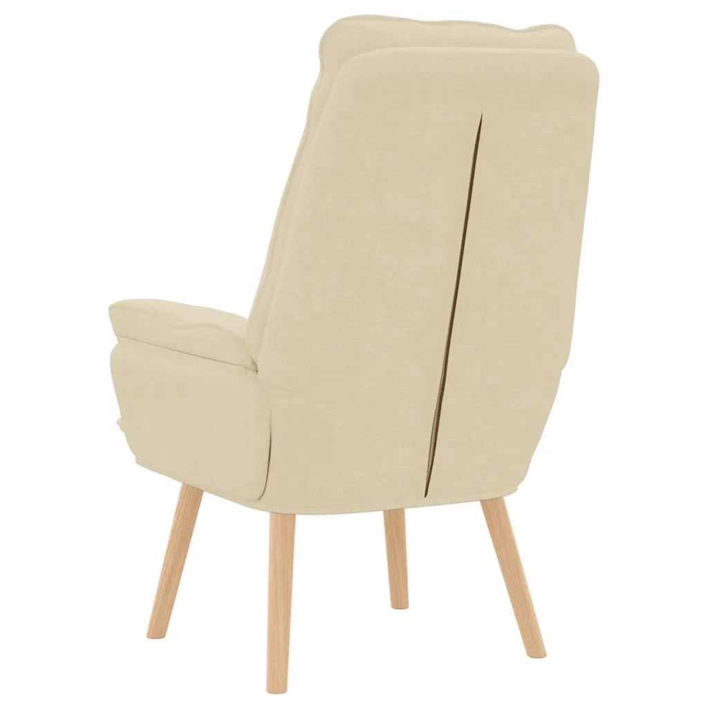poltrona Crema 69 x 74 x 93 cm Tessuto e compensato 42001857