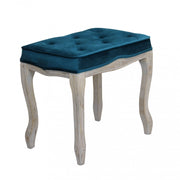 Set di 2 SGABELLI MARLY IN VELLUTO BLU