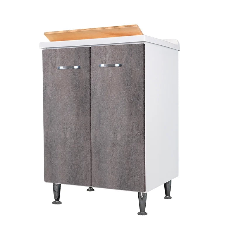 Lavatoio 60x50 corten grigio doppia anta