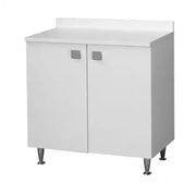 Base per cucina Bianco Frassinato 2 ante Cm 80x50xH 83.5
