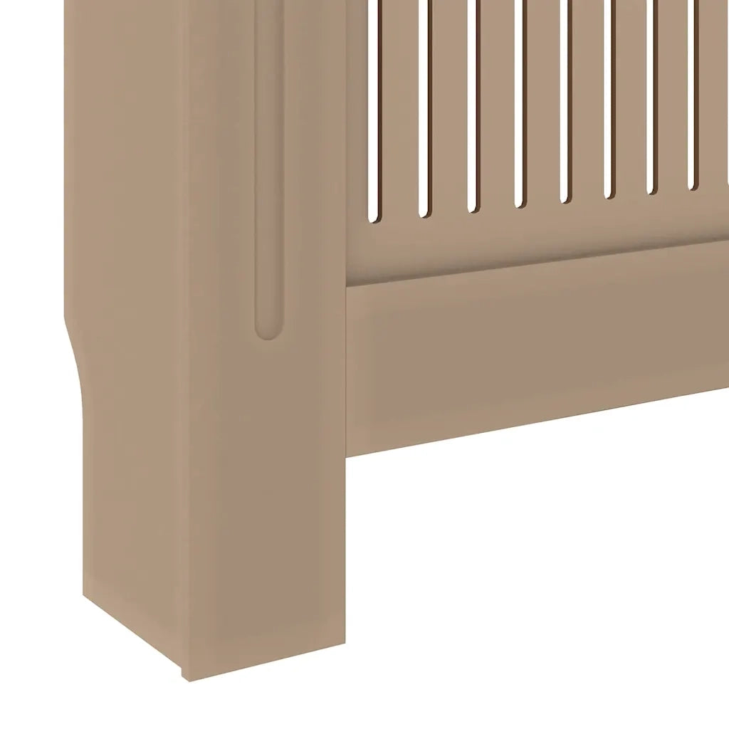 Copertura per radiatori 2 pcs Marrone 205 x 20,5 x 81,5cm