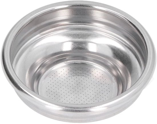 Filtro per caffè 58 mm - Filtro per caffè in acciaio inossidabile - Accessori per macchina del caffè - Facile da pulire - Utilizzo duraturo - Compatibile con portafiltro - Filtro per macchina del caffè.