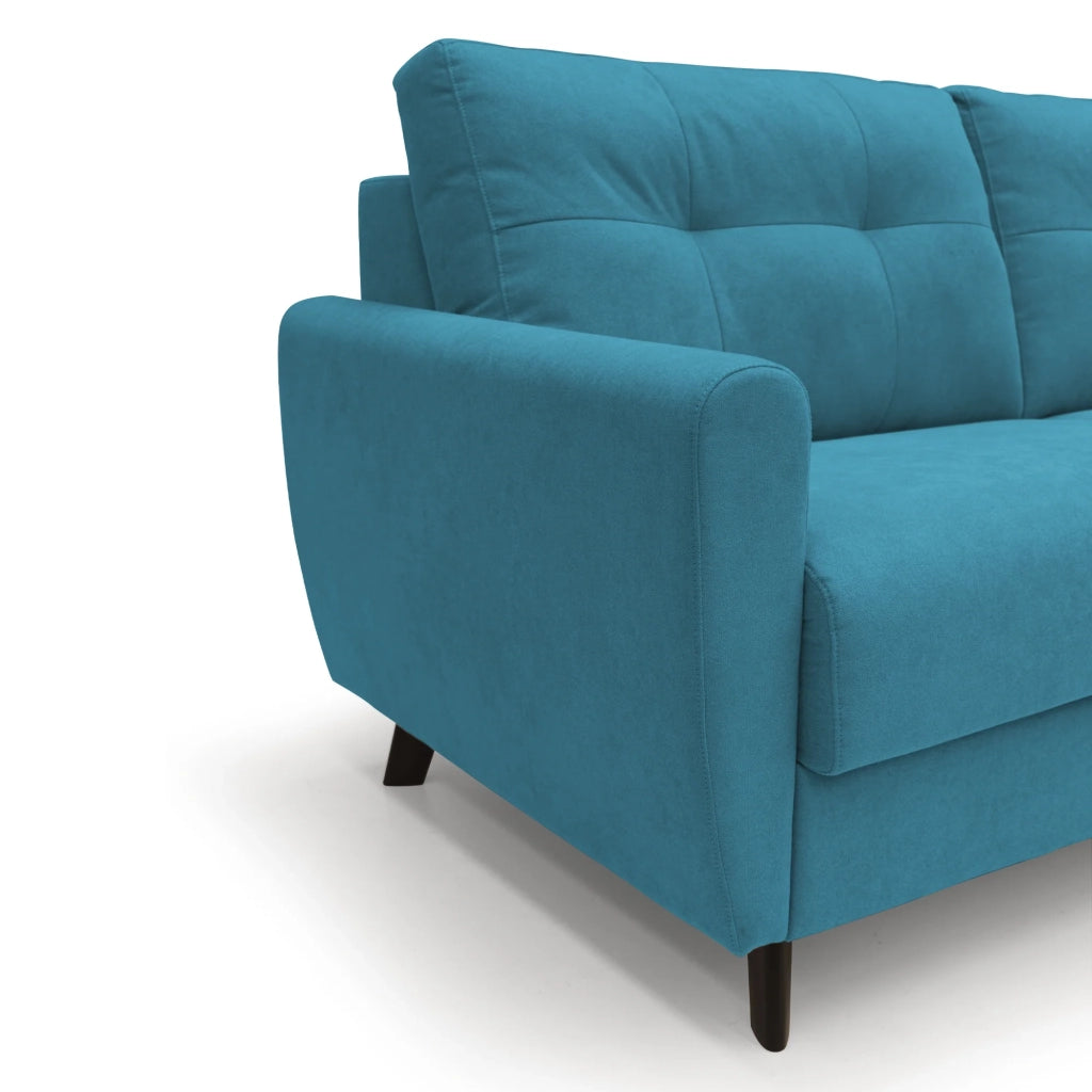 Callisto Divano letto matrimoniale 188 cm azzurro