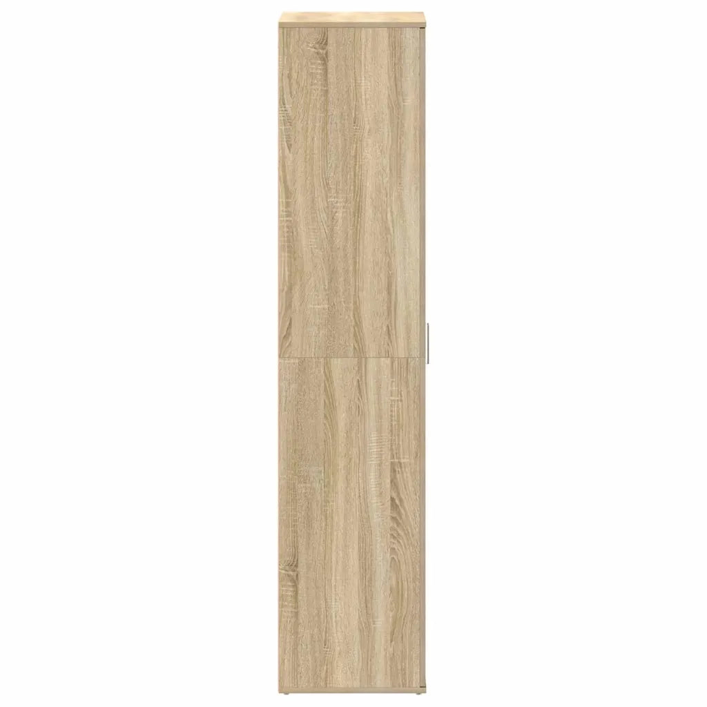 Mobile per scarpe con porta Rovere Sonoma 80 x 39 x 178 cm 3333868