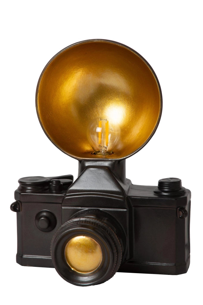 Lampada da tavolo retrò Camera nera 1xE14 Lucide