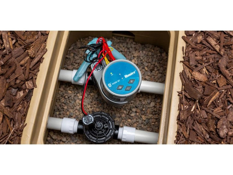 Centralina di Irrigazione a batteria, bluetooth HUNTER NODE-BT-100 VALVE B da pozzetto a 1 stazione
