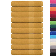 Asciugamani FROGN 10 pz Oro 100x200 cm 360 g/m² 136820