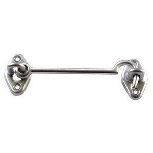 GANCIO FERMAFINESTRA OTTONE CROMO SAT 120 MM- 25,0 pz