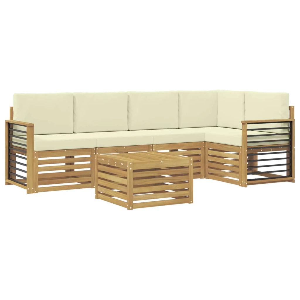 Set divani Legno di Acacia Massello