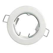 Struttura rotonda incasso per lampada gu10 reflex metallo *** colore bianco, confezione 1