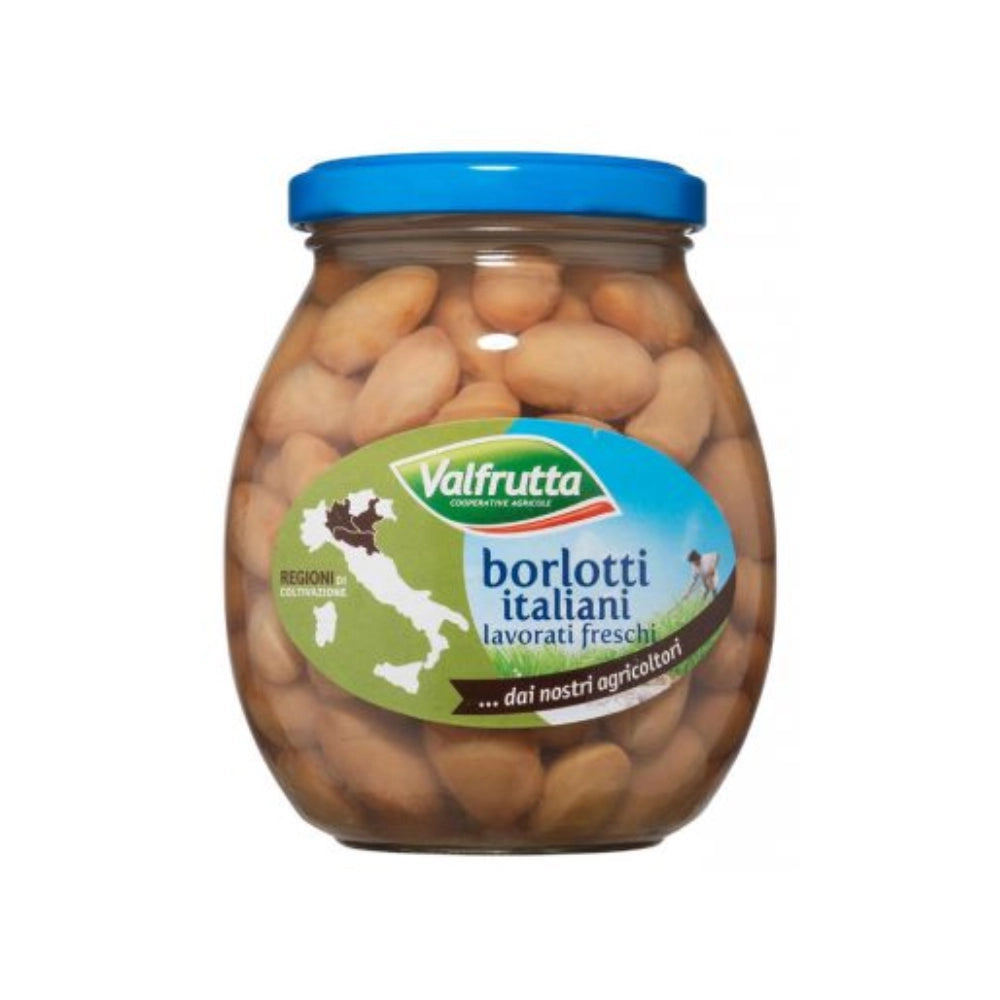 Valfrutta fagioli borlotti italiani 3 vasetti da 360 grammi