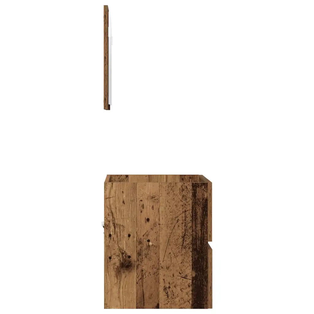 Mobile da Bagno con cassetto Legno vecchio 41 x 38,5 x 45 cm 875700