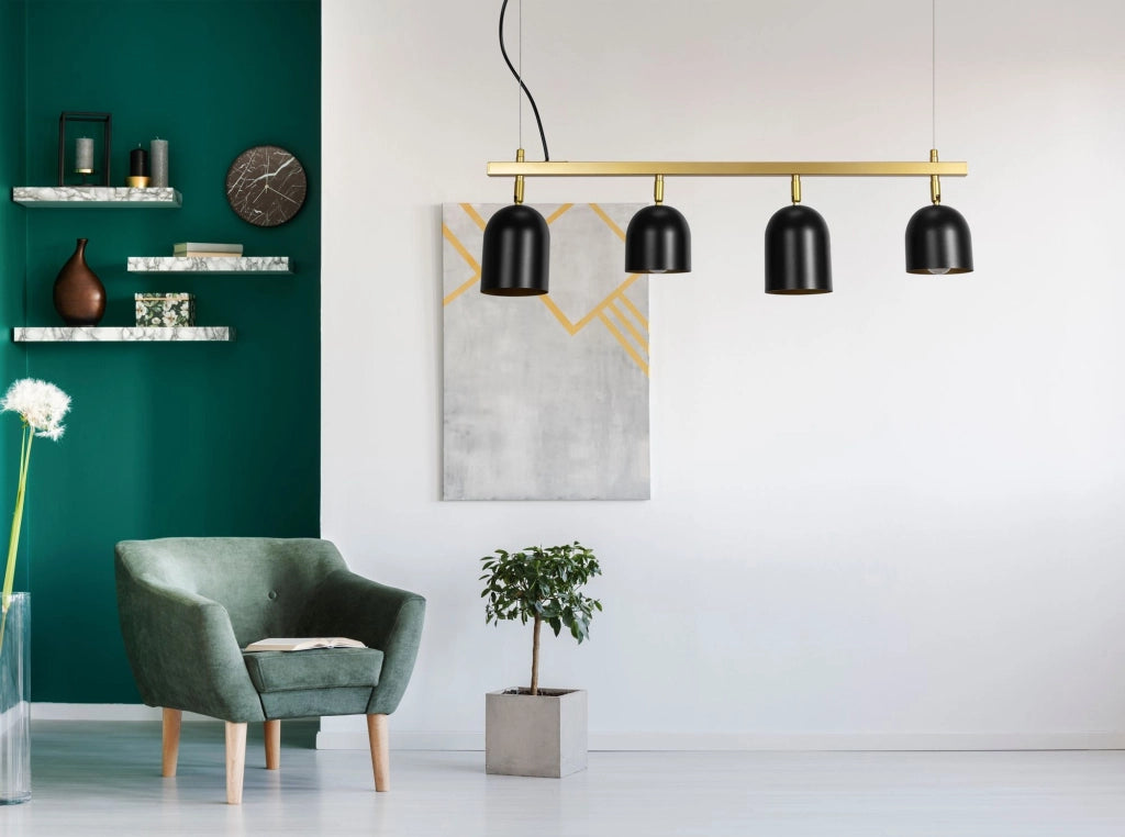 Lampada APP1031-4CP Black