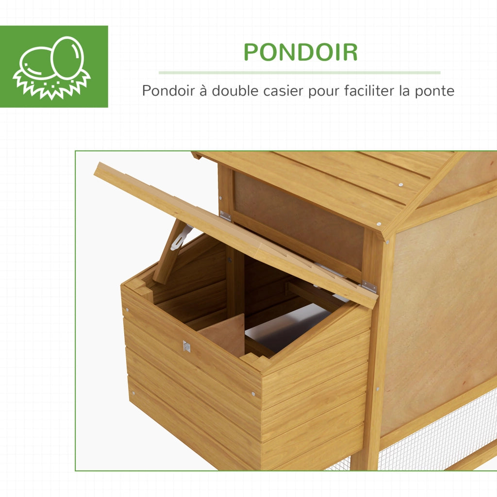Pollaietto Cottage ¨C zephmum ¨C Legno Massello Pino 151x54x87 cm