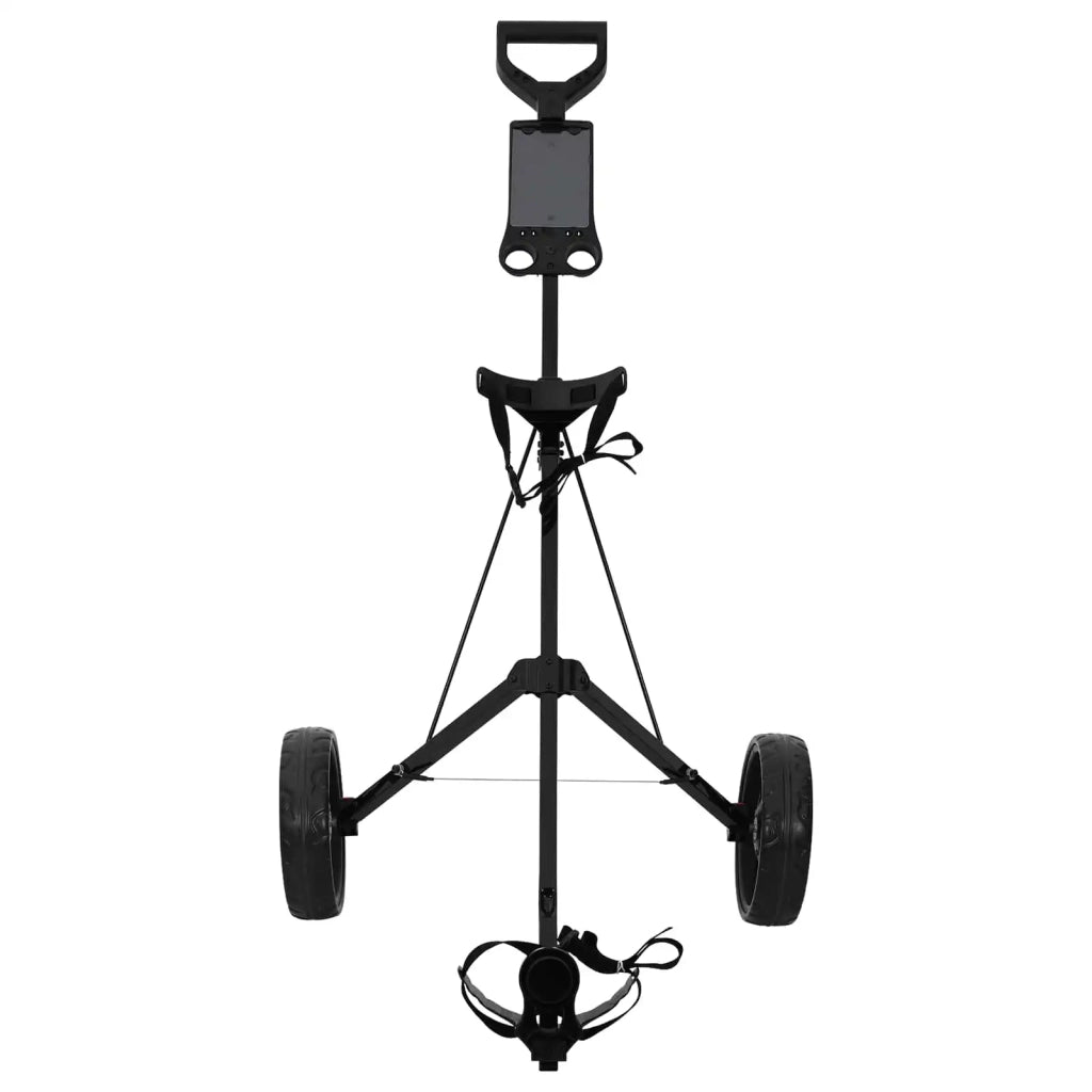 Carrello da golf Nero 66 x 65 x 112 cm Ferro CFW5267414