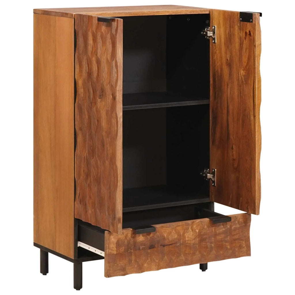 Credenza con cassetto Finitura Marrone Acacia 60 x 33 x 100 cm 4017930
