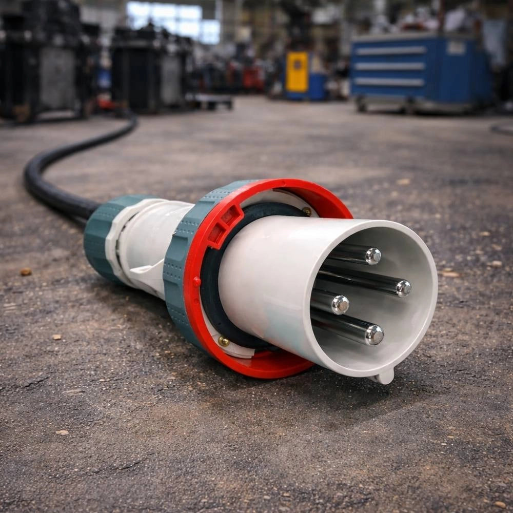 Spina mobile industriale gewiss 3p+t 63a 400v ip67 gw61052h