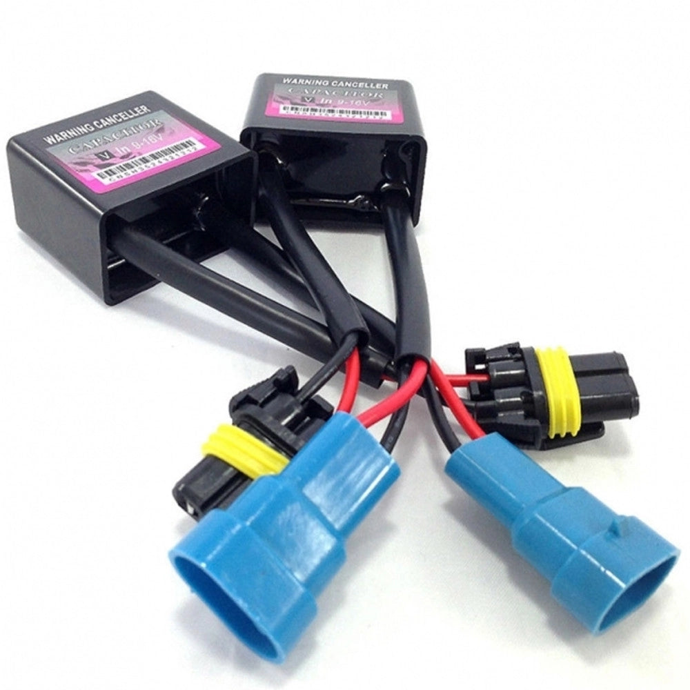 Trade Shop - Coppia Filtri Anti Sfarfallio Errori Warning Canceller Canbus Kit Xenon Bixenon -