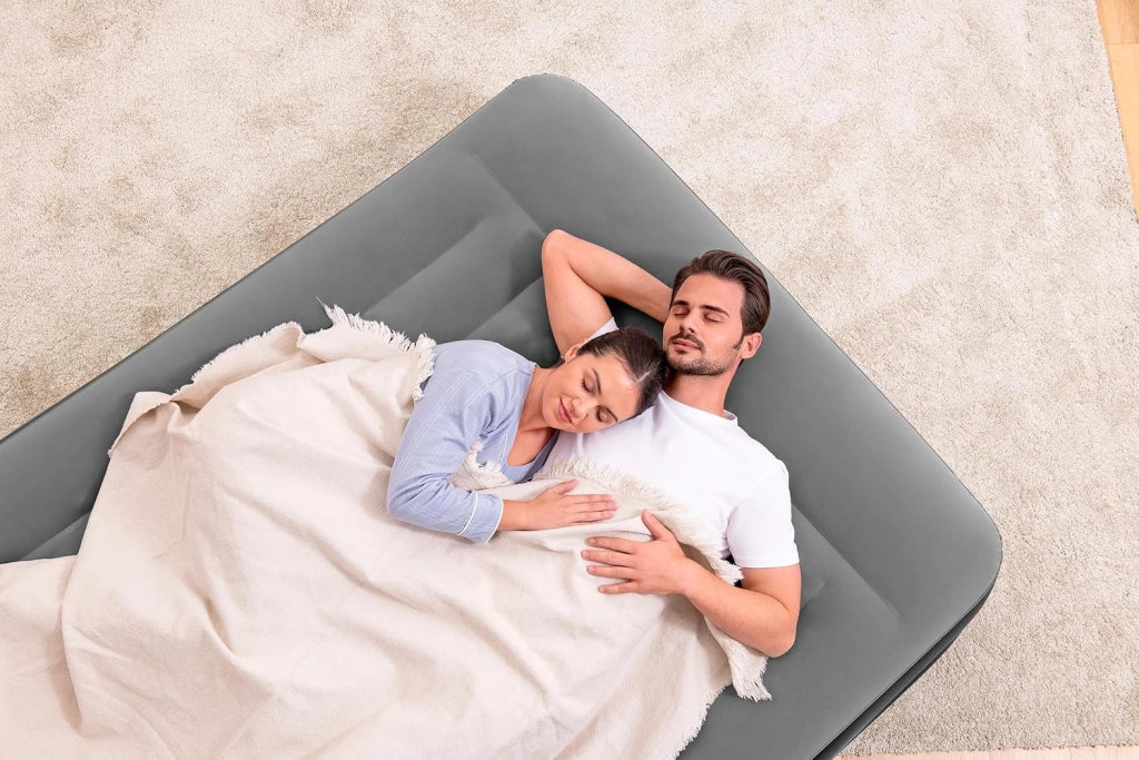Materasso Gonfiabile Matrimoniale Bestway con Pompa Integrata e Tecnologia Tritech™ – 203x152x46 cm