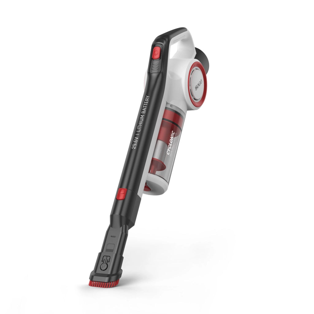 SOGO Aspirapolvere Scopa Elettrica Senza Fili, Con Funzione Lavapavimenti, Batteria Litio 29.6V, Aspirazione 21 kPa, Casa