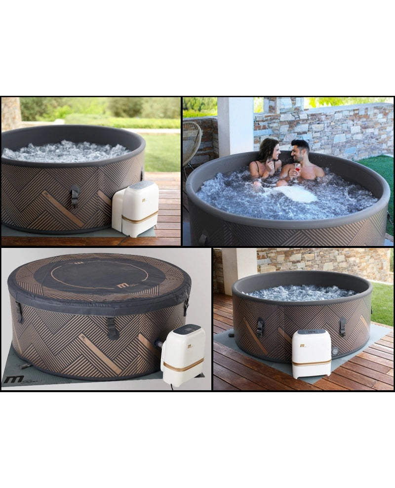 Minipiscina SPA idromassaggio gonfiabile da esterno o interno 173cm accessoriata Mspa Mono