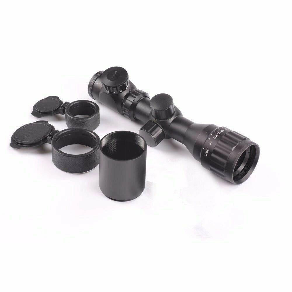 Trade Shop - Mirino Ottico Di Precisione Per Fucile Carabina Reticolo Illuminato 2-6x32aoeg -