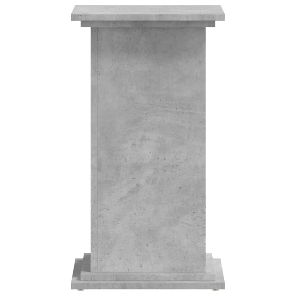 Portavasi mobiletto portafiori 33 x 33 x 60 cm legno ingegnerizzato grigio 02_0045151