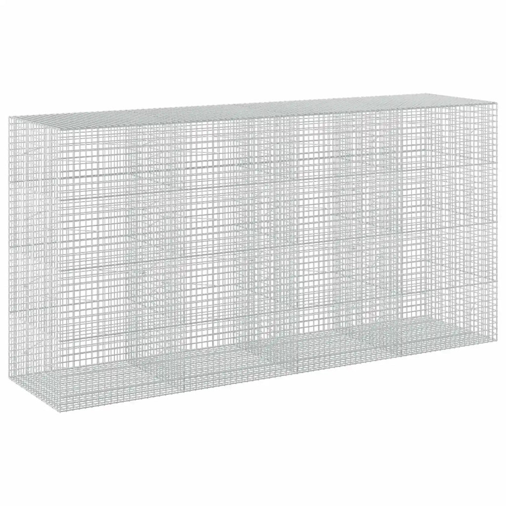 Gabion con Filo da 3,5 mm e Maglia da 5x5 cm 400x100x200 cm 3462482