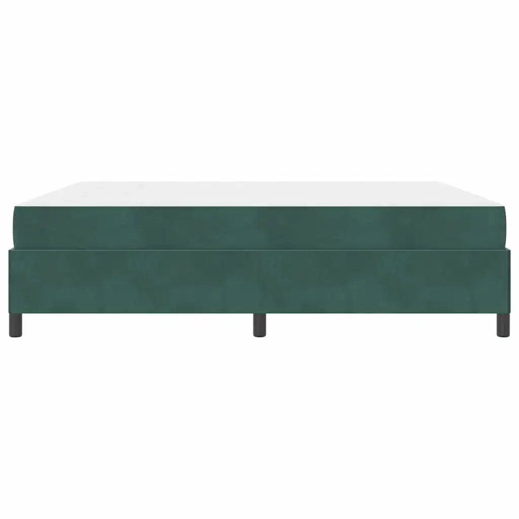 Struttura del letto Verde Scuro 180 x 200 cm Tessuto 3399081