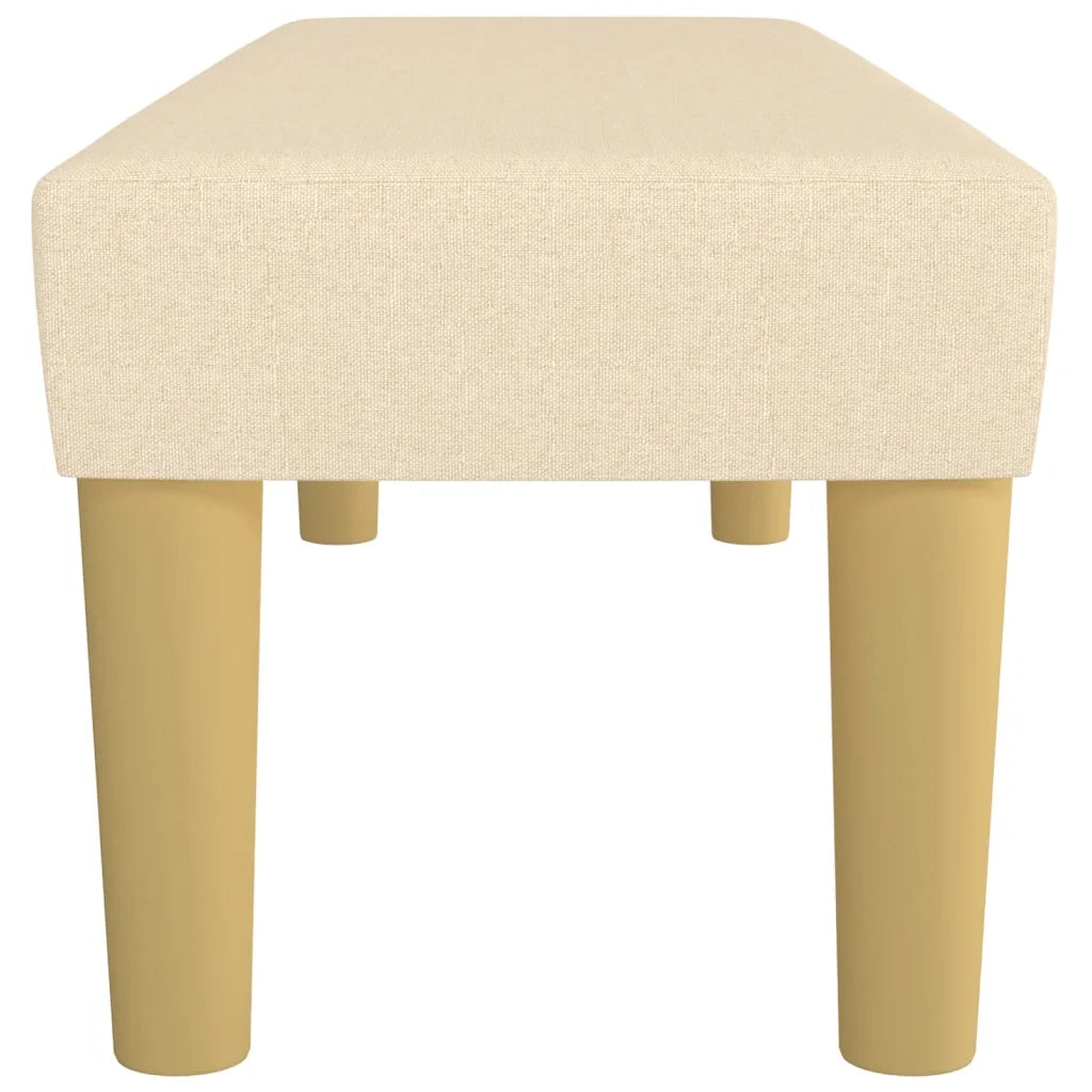 Panca Crema 100x30x30 cm in Tessuto cod mxl 66433