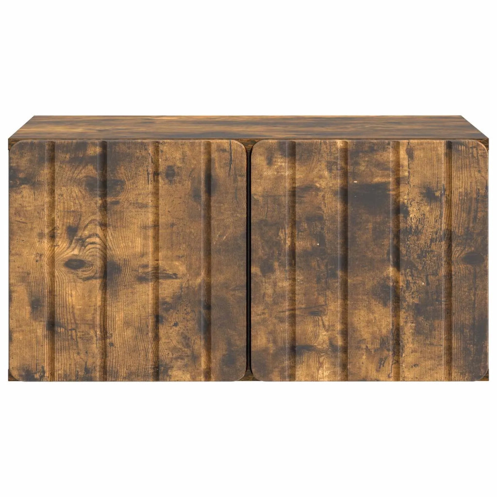Mobile Porta TV da Muro Rovere Fumo 59,5 x 41 x 30 cm
