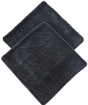 Due pezzi - 40x40cm - Asciugamano per auto, asciugamano assorbente per pulizia, accessori di pulizia auto multifunzionali per rimozione della polvere e lucidatura, per uso domestico e in auto