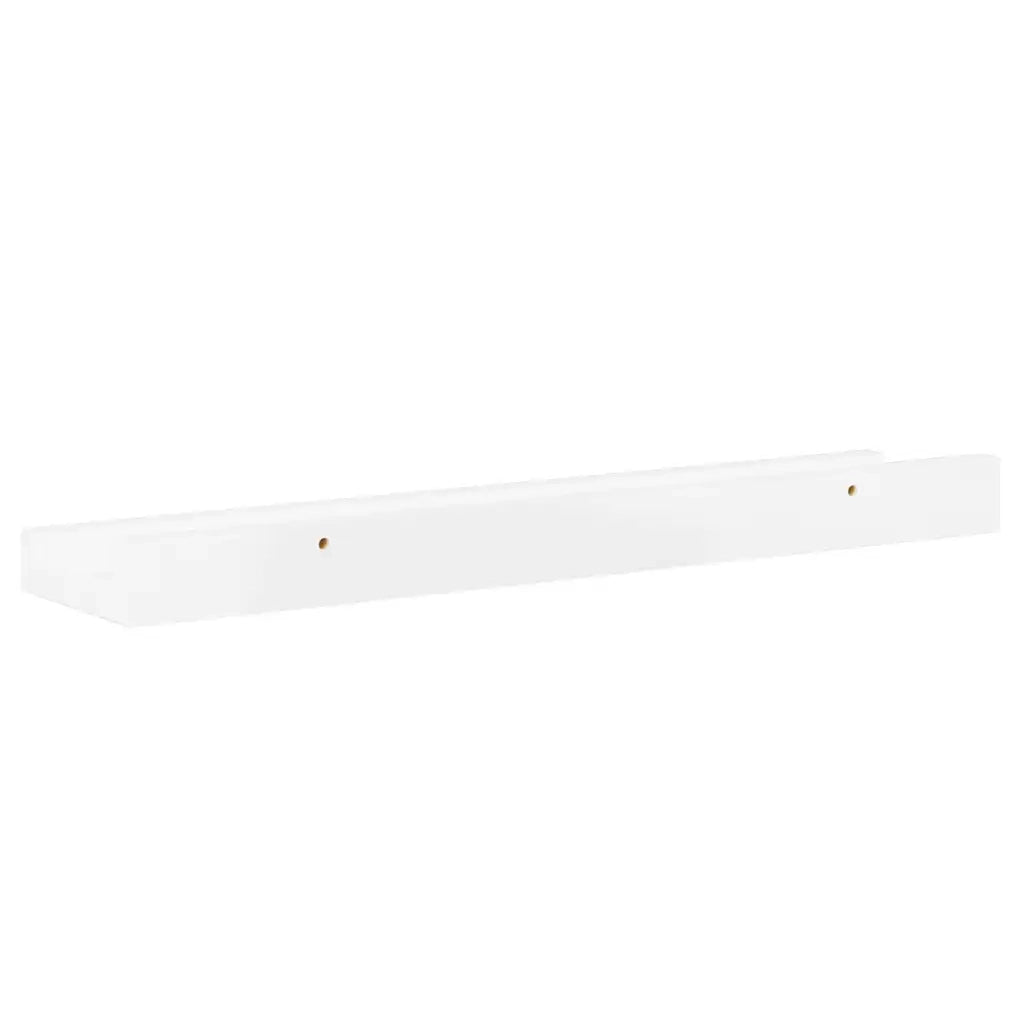 Mensole a Muro 4 pz Bianco Lucido 40x9x3 cm cod mxl 59438