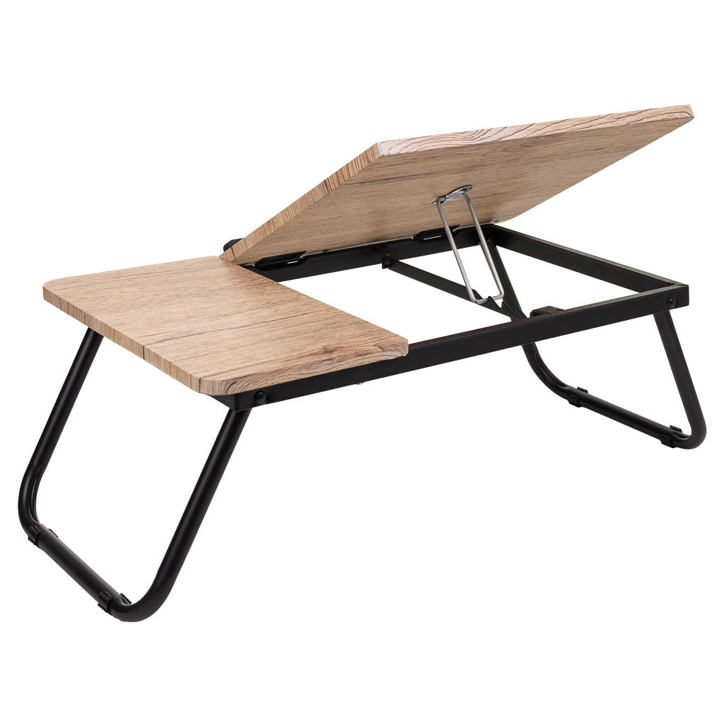 Tavolo scrivania pieghevole marrone 61x35,5x20h