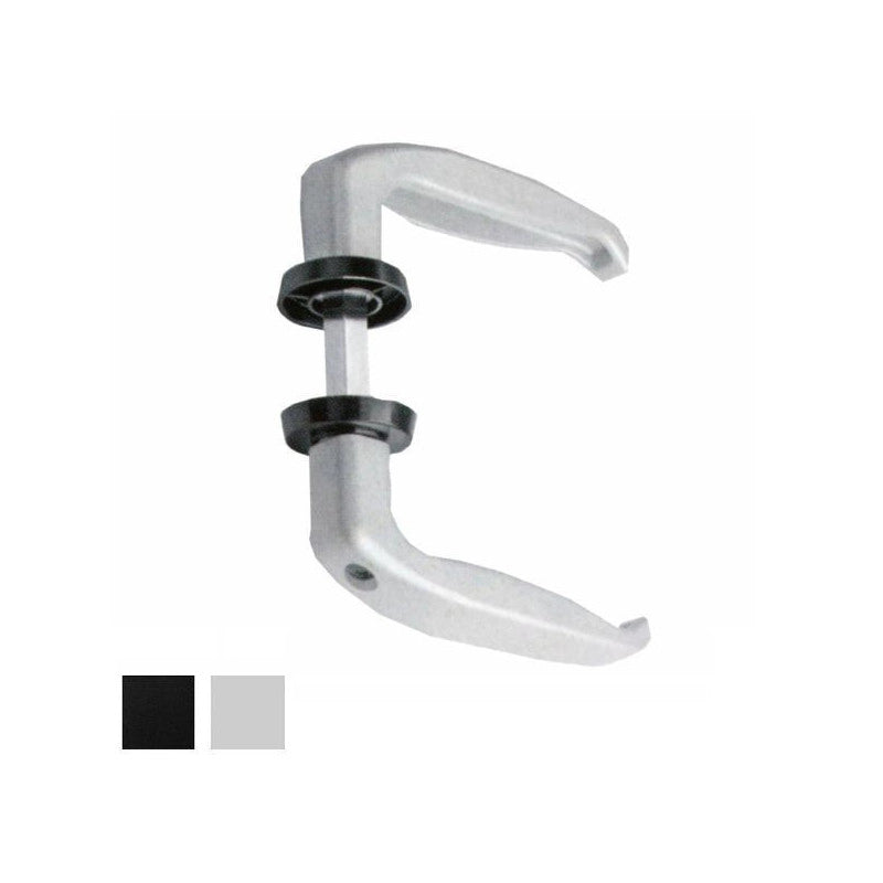 Maniglia Cancelli Vite Nera 25X35 210 Fc