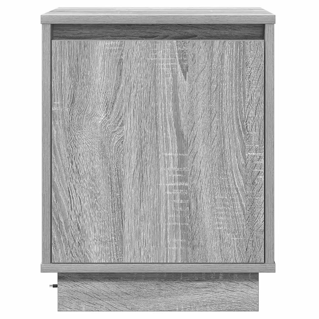 Armadio da Notte 2 pcs Grigio 39 x 34,5 x 50 cm 869605