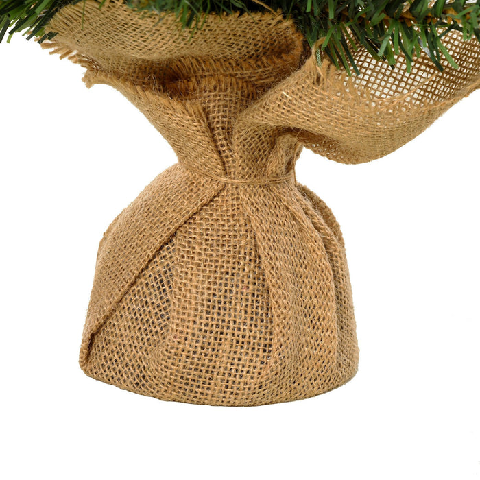 Mini Albero di Natale Artificiale 45 cm 50 Rami  Pino Verde