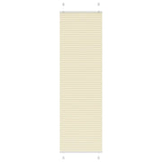 Tenda Plissettata Crema 60x200 cm Larghezza Tessuto 59,4 cm