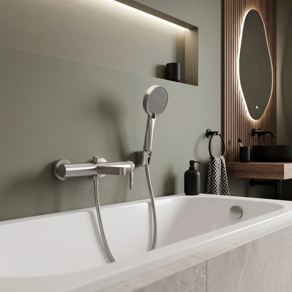 Rubinetto Da Vasca Rea Grace Brush Nickel