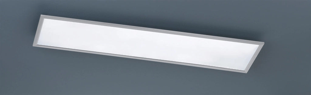 Plafoniera da Interno a LED in Metallo Nichel Opaco