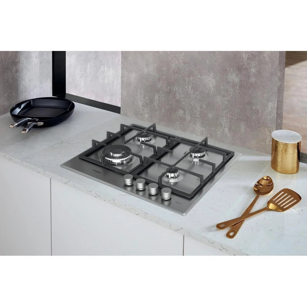 Whirlpool Piano cottura a gas - GMR 6422/IXL