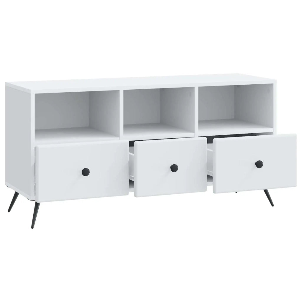 Mobile TV-Credenza per TV Bianco 102 x 34,5 x 50 cm Legno ingegnerizzato 992716