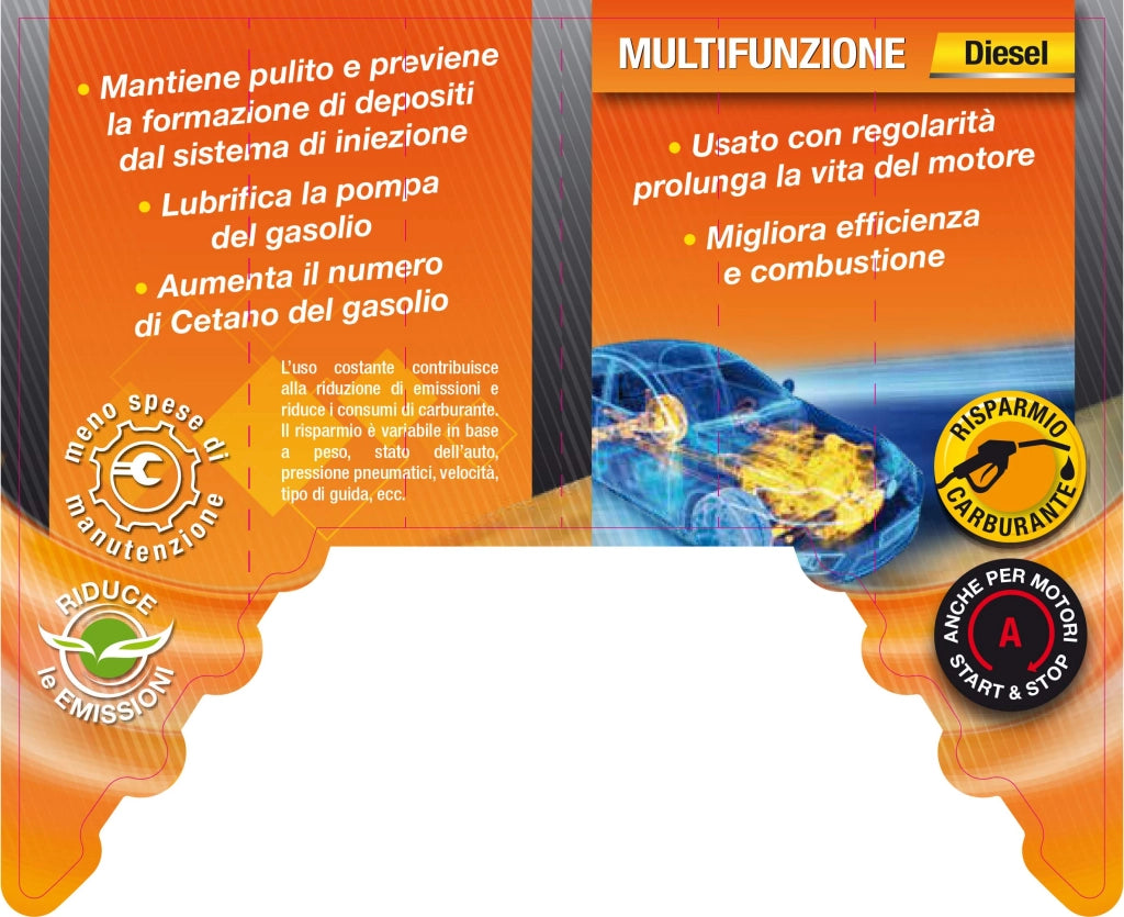 Additivo Multifunzione Arexons per Motori Diesel 250 ml
