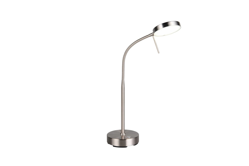 Lampada scrivania wireless nichel opaco USB-C CCT 3W RL