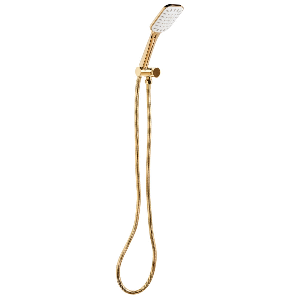 Set doccia classico moderno con tubo 4 modalità di getto Metallo oro