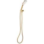 Set doccia classico moderno con tubo 4 modalità di getto Metallo oro