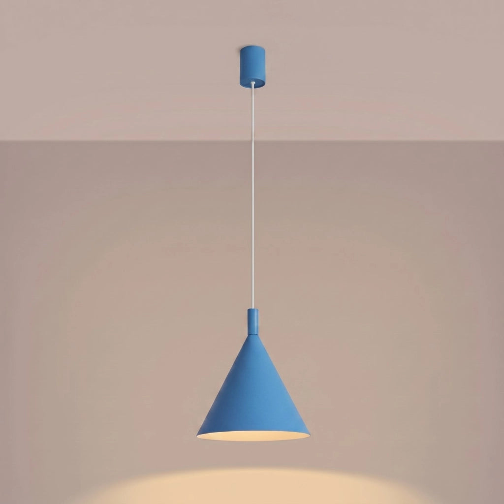 Lampada a sospensione NOX 25 azzurro