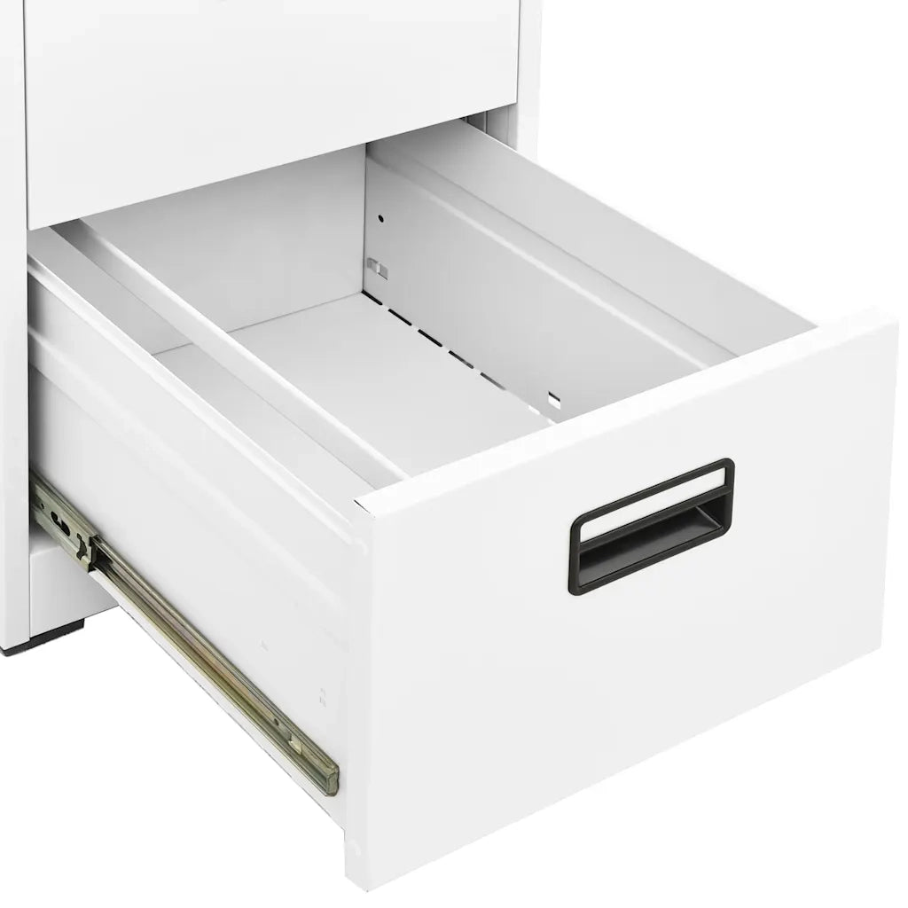 Armadio Classificatore Bianco 46x62x133 cm in Acciaio CFW3350151