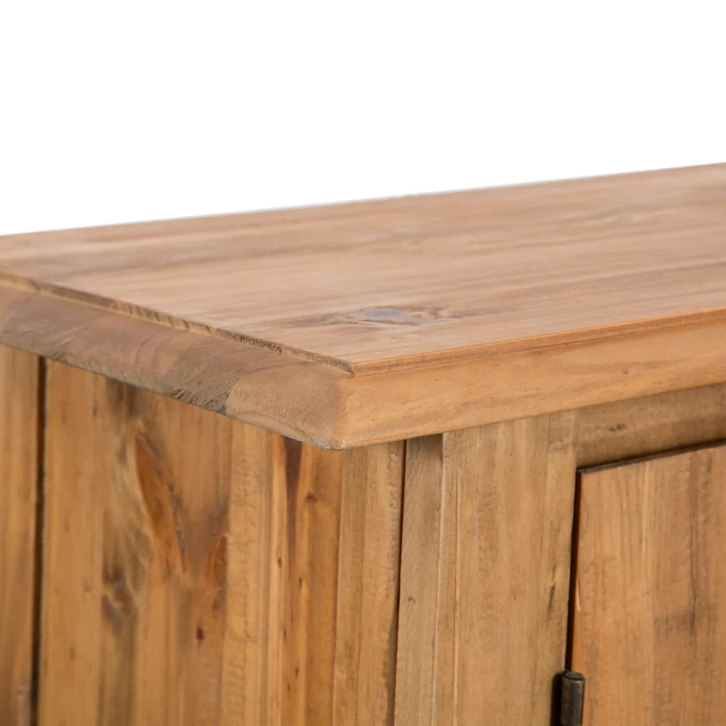Set Mobili da Bagno in Legno Massello di Pino 246040