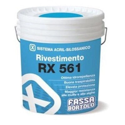 RIVESTIMENTO ACRIL-SILOSSANICO RUSTICO FINITURA RX 561 FASSA BORTOLO